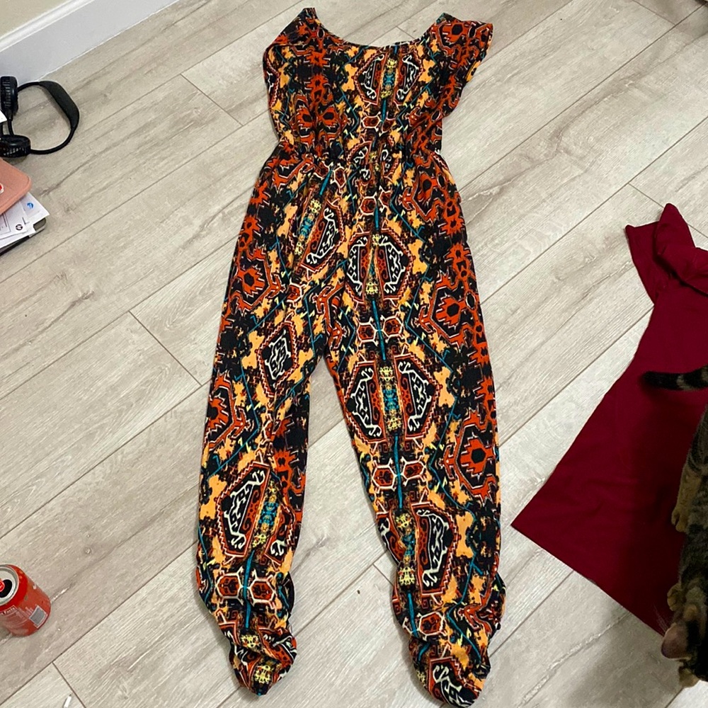 Printed jumpsuit
